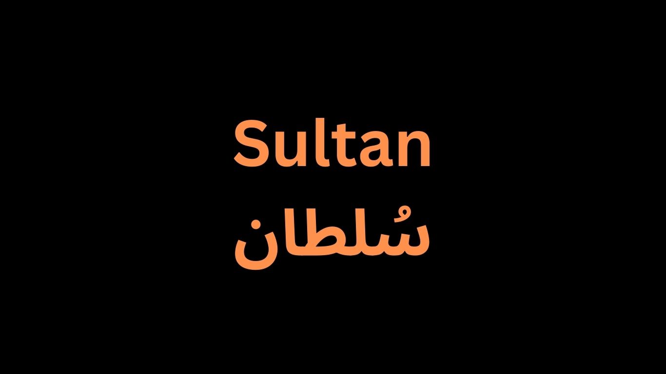 Surnames Derived from Sultan